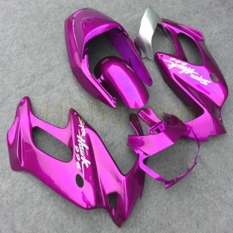 Пользовательские мотоцикла хомут для HONDA VTR1000F 1997 1998 1999 2000 2001 2002 2003 2004 2005 ABS обтекатель+ винты+ желтый