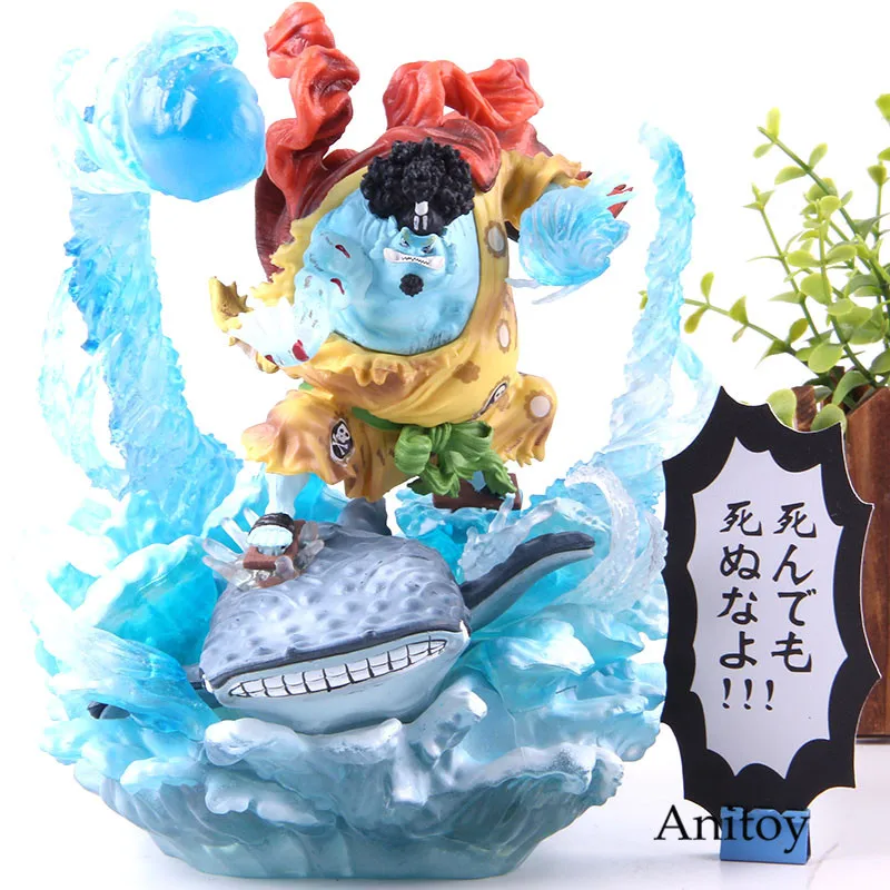 

Anime One Piece Figure Jinbe Action Jimbei PVC Collection Model Toy Battle Damage Version Decoration Doll