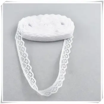 

10yards White lace Ribbon 14MM African lace fabric DIY french lace fabric wedding decoration,women's wear,floral accessories etc
