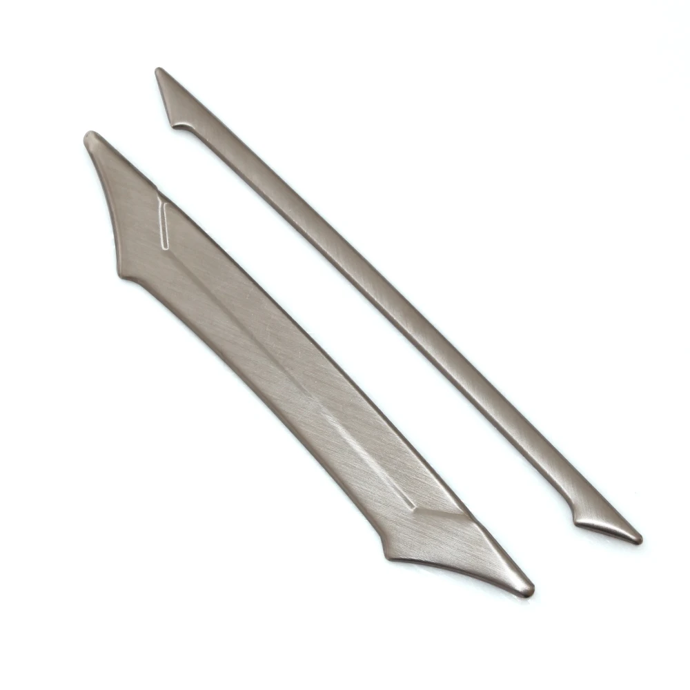 

2pcs/Lot Car stainless steel trim Article dashboard decorations For Mitsubishi ASX 2011-2015 Car-Styling