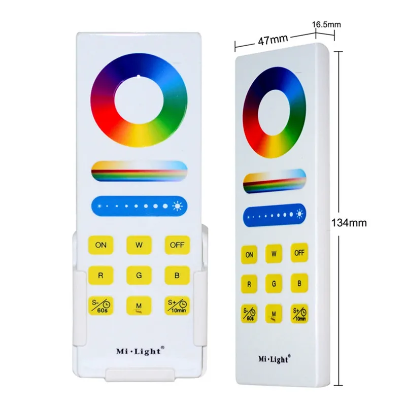 CLAITE FUT088 Smart 2,4G RF Fortouch пульт дистанционного управления для RGB+ CCT светодиодные полосы лампочки вниз лампы 16 миллионов цветов изменения