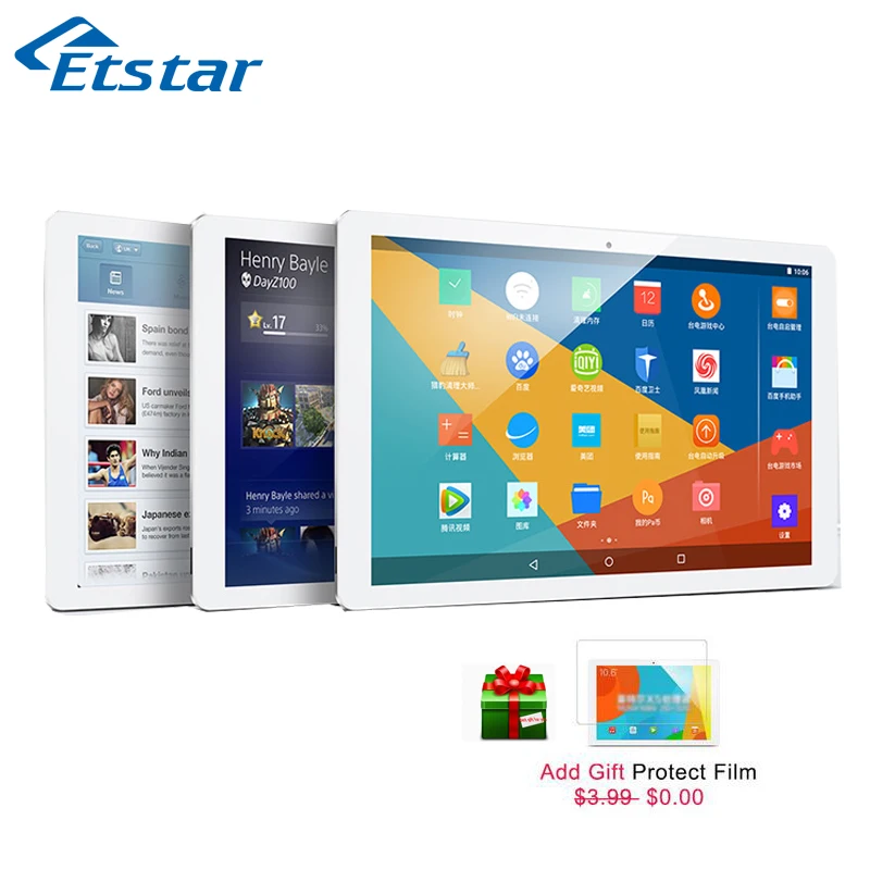  [Global Version] Teclast X16 Plus Tablet PC 10.6'' Cherry Trail Z8300 64bit Android 2GB RAM 32GB ROM 1920x1080 IPS OTG OTA 