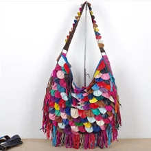 Повседневная Сумка-тоут, сумки для женщин, с панелями, коровья кожа, с кисточками, большая женская сумка, брендовые сумки, женские сумки через плечо