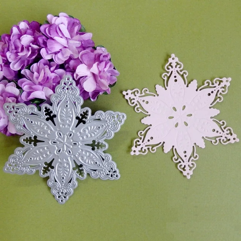 

2016 New Scrapbook DIY Metal Die cutting dies for DIY Scrapbooking Photo Album Decoretive Embossing Stencial Ice Crystal