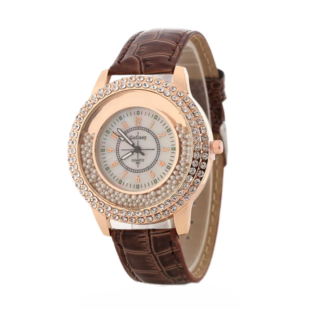 

Susenstone Splendid Women Fashion Luxury Leisure Set Auger Quartz Watch 2018 New Arrival Dropship