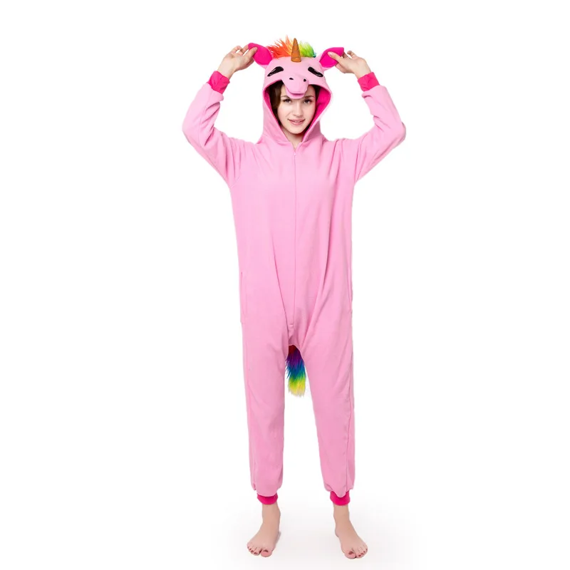 Halloween Pajamas Sets Cartoon Sleepwear Women Pajamas Unicorn Pajamas