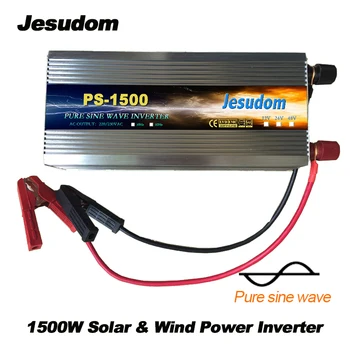 

1500W Pure sine wave Inverter DC to AC Converter DC12V/24V/48V to AC220V/230V/240V,50HZ Solar Grid off Inverter Converter
