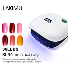 Lakimu Hot Sale Uv Lamp Fast Drying Gel Polish Curing Nail Art Dryer Home Use Gel Nail Dryer Manicure Tools for Nails Lamp