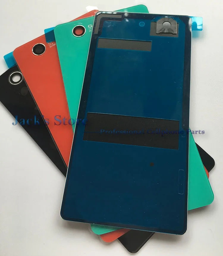 Новинка для sony Xperia Z3 Compact D5803 D5833 Стеклянная Крышка батарейного отсека Корпус Мини