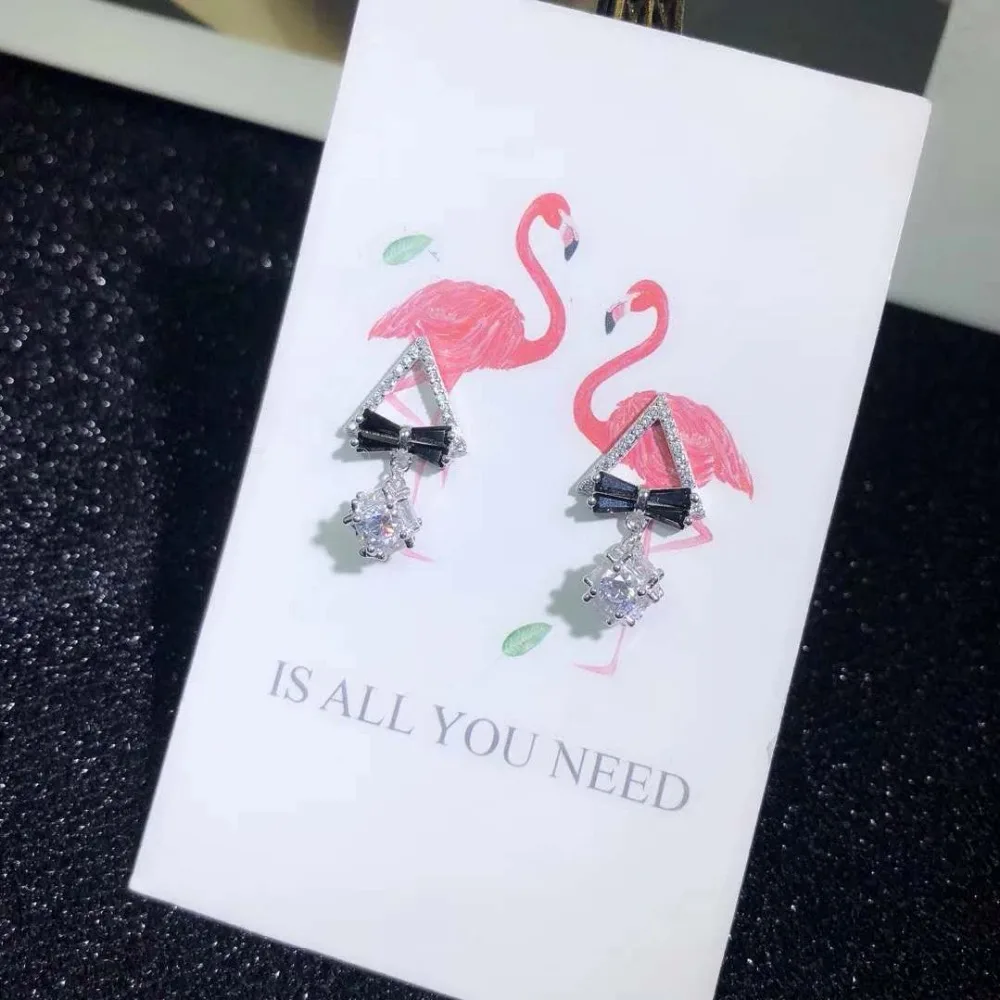 

JOOCHEER Sterling S925 silver 925 trendy ethnic cute romantic Earring cool dorp earrings star Triangle fashion trendy