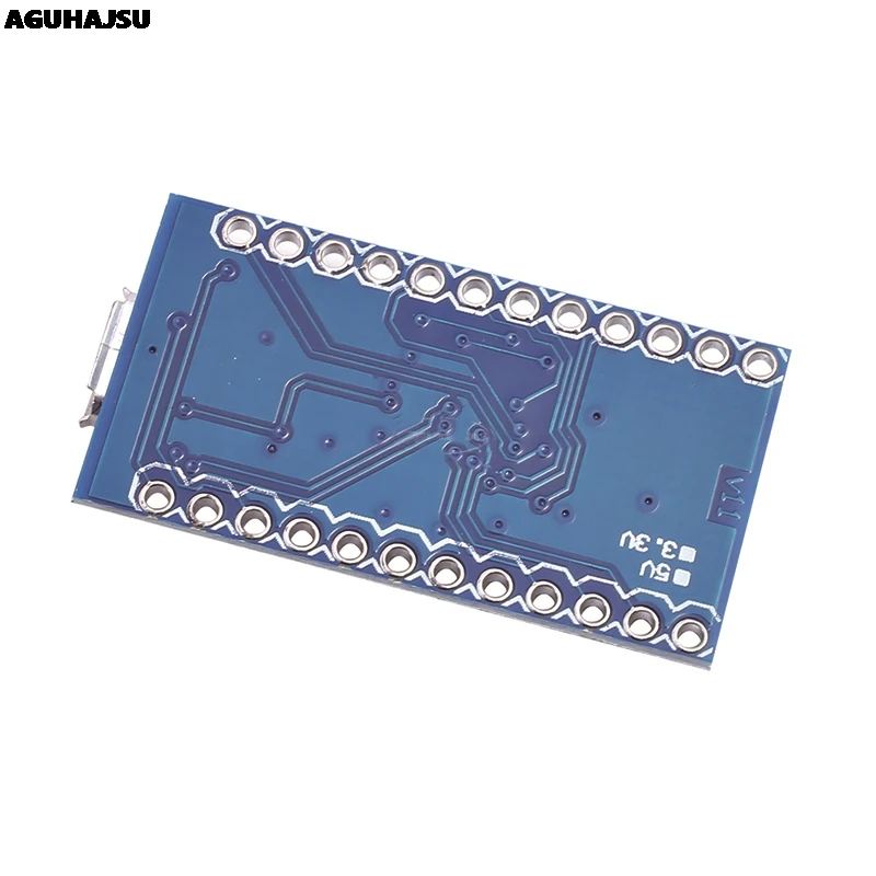 Pro Micro ATmega32U4 5V 16MHz Replace ATmega328 For Arduino Pro Mini With 2 Row Pin Header For Leonardo Mini Usb Interface