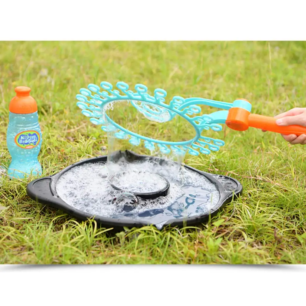 

Portable Bubble Machine Automatic Bubble Blower Maker Indoor Outdoor Fun Games Toys Gift for Children Kids Toddler