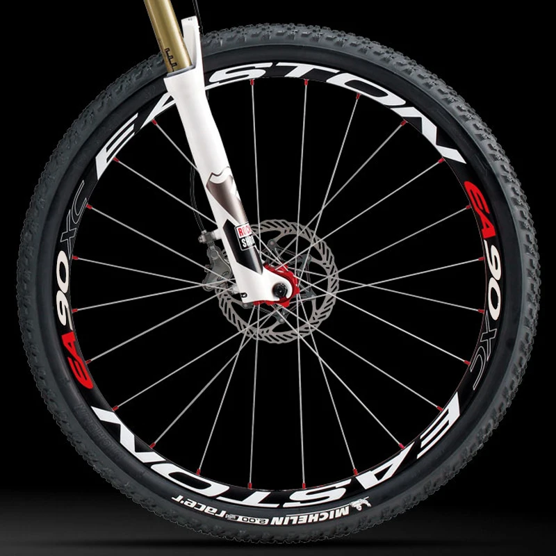 Два колеса Набор наклеек для EA 90XC EA90XC MTB горный велосипед Гонки обод наклейки 26