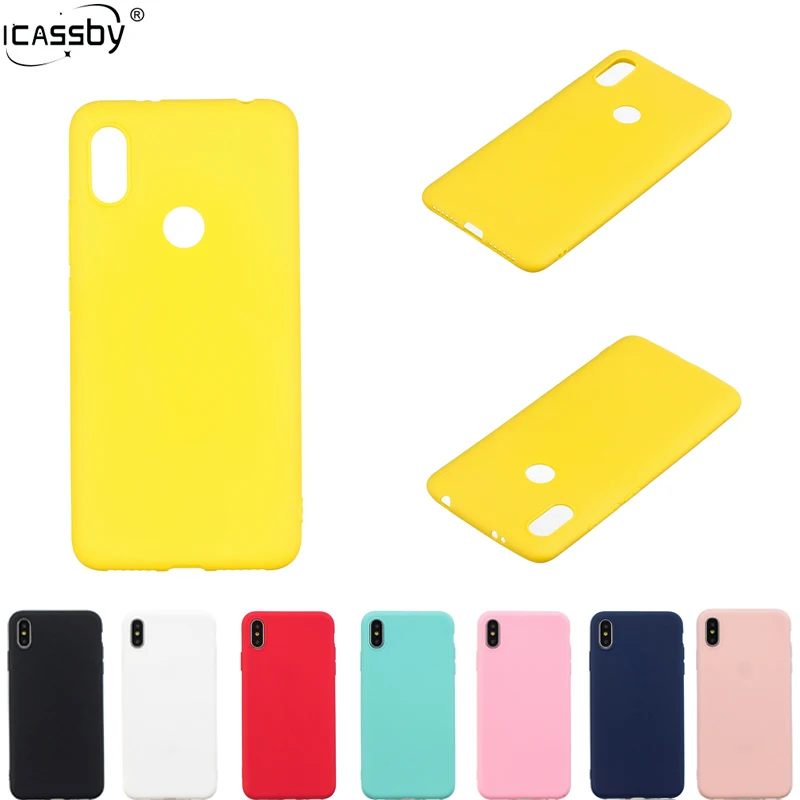 Чехол для Xiaomi Redmi S2 4X 5A 6A Mi 5X 6X 5Plus чехол карамельный мягкий ТПУ задняя крышка F1 Note 5 6