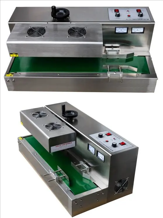 US $700.00 latest jar continuous induction sealing machine jar cap sealer aluminum foil sealing machine with CE