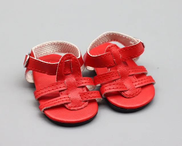 red baby doll shoes