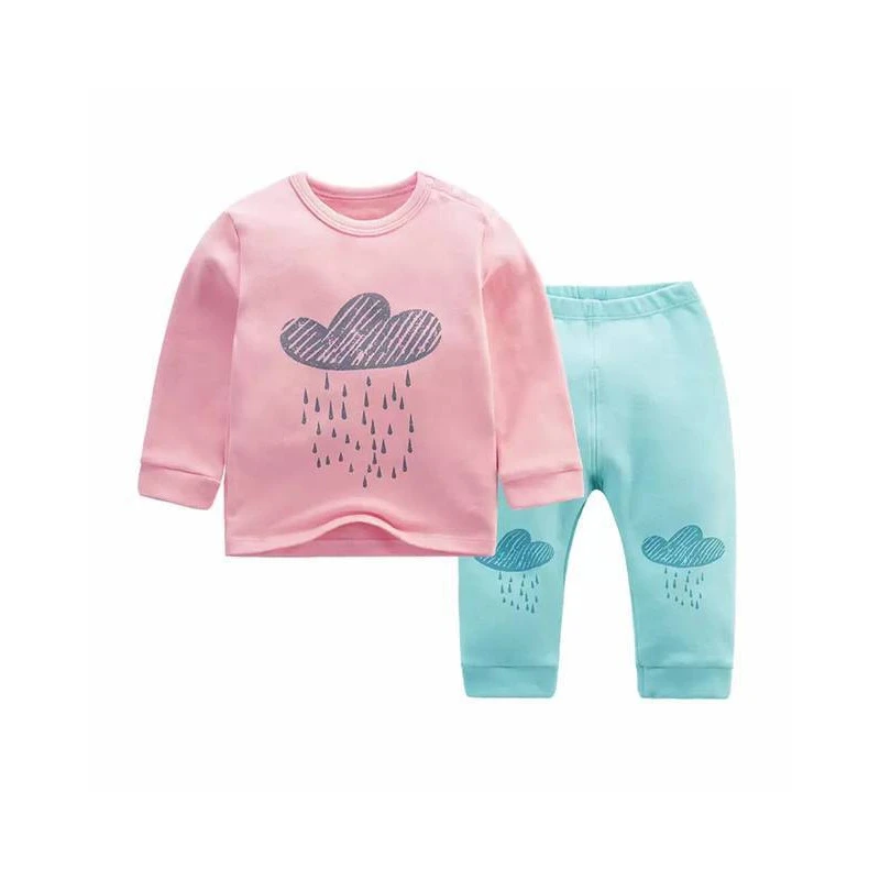 Buy Baby Girls Cloud Clothes Kids Sweater Pants 2pcs