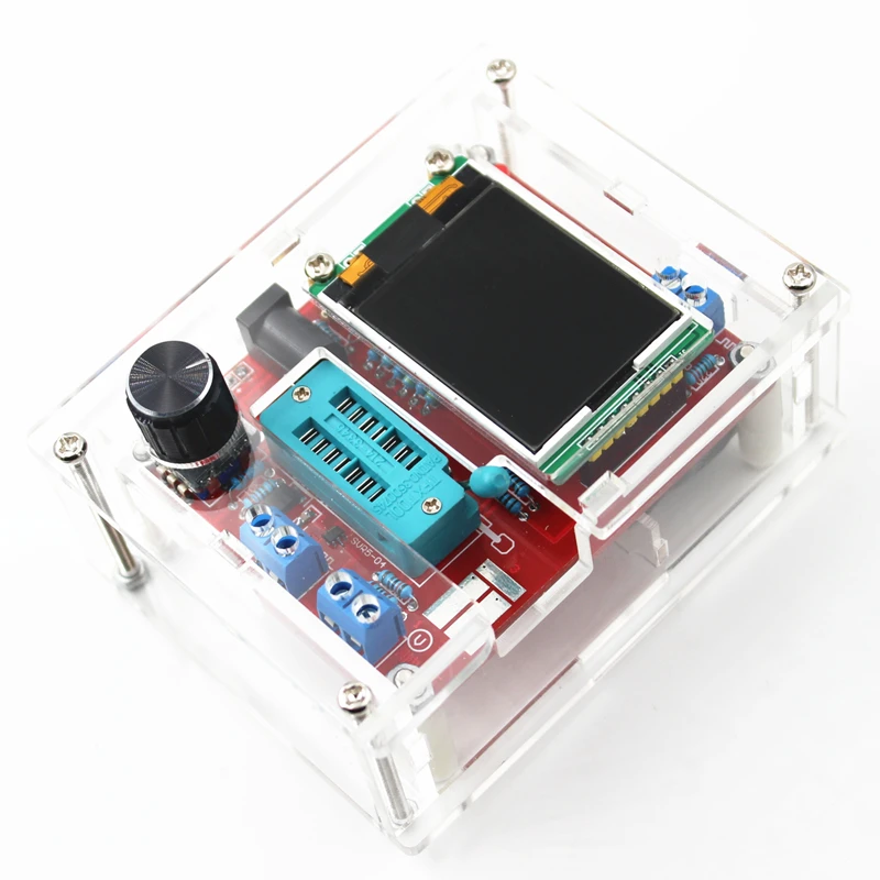 Kopen Multifunctionele Tester GM328 Transistor Tester Diode Capaciteit ESR Meter PWM Blokgolf Signaal Generator met case