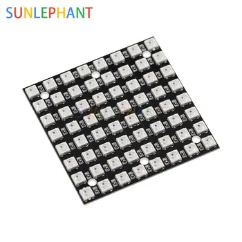 

1pcs WS2812 LED 5050 RGB 8x8 64 LED Matrix