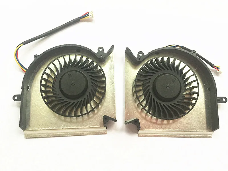 Процессор Вентилятор охлаждения GPU для MSI GE63VR MS-16P1 GE73VR MS-17C1 Вентилятор cooler Радиатор PAAD060105SL N417 N418 N383 N384 одна пара вентилятор