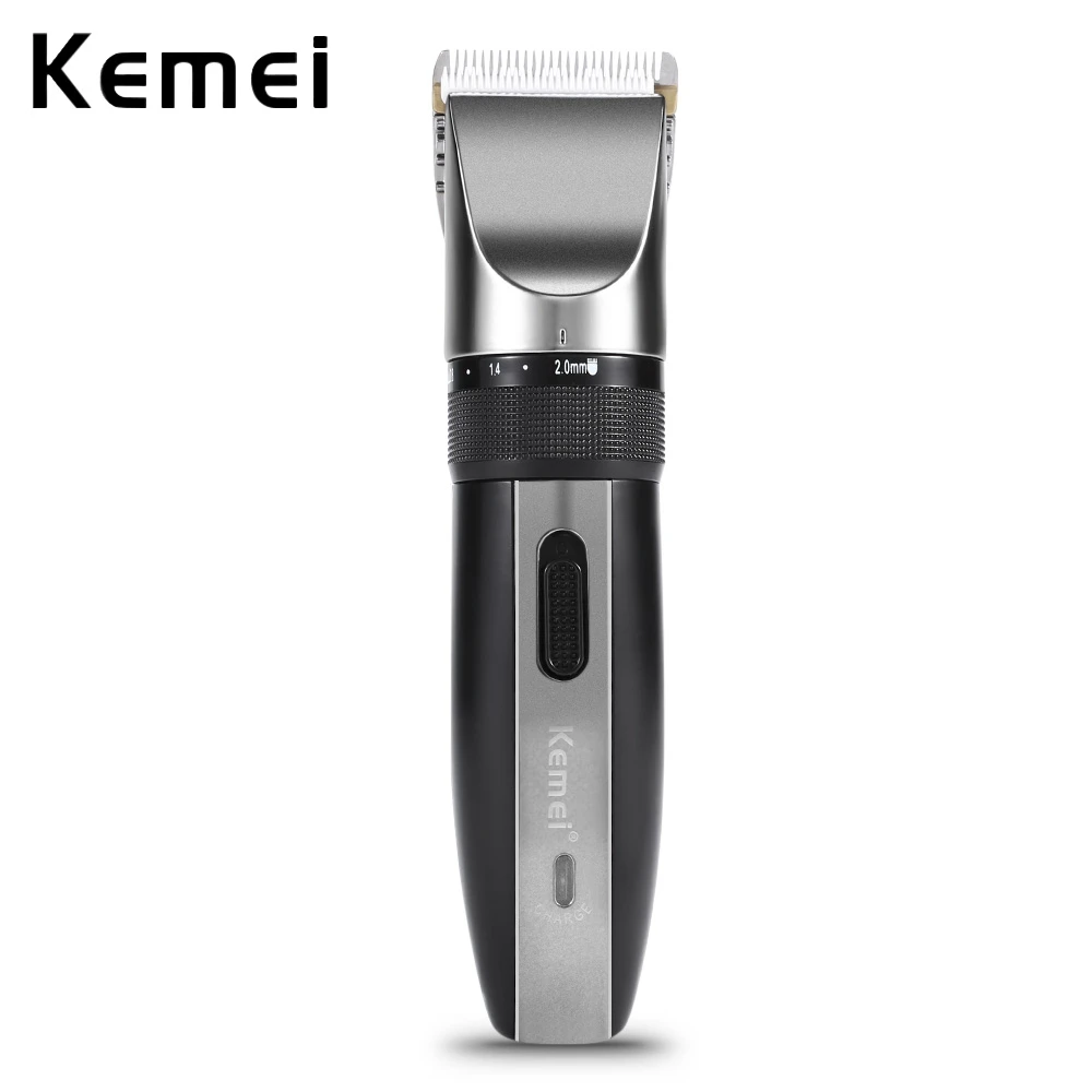 

Kemei-2171 Professional Hair Clipper Adjustable Hair Cutting Machine Rechargeable Hair Trimmer Men Electric Cutter Razor Shaver