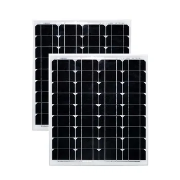 

Solar Panel 12v 50w 2 Pcs Monocrystalline Paneles Solares 100w 24v Solar Battery Charger Car Caravan Roof Smartphone Voiture