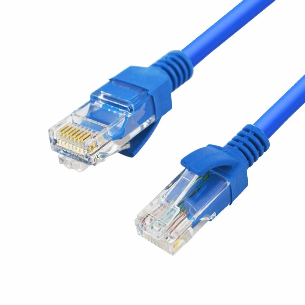 

High Speed Durable Blue RJ45 For CAT5E For CAT5 Ethernet Internet Network Patch LAN Cable Cord For Computer Laptop