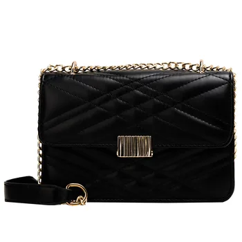 

Senior sense of the international style female bag 2019 popular new versatile cross-body lingle chain bag