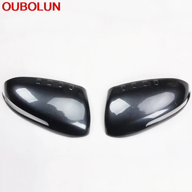 Чехол OUBOLUN для Kia Optima K5 2011 2015 накладные зеркала заднего вида из углеродного