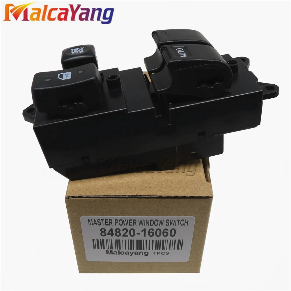 

New Power Electronic Control Window Switch 84820-10070 84820-16060 84820-18060 84820-89105 Fit For Paseo Tercel Toyota Camry
