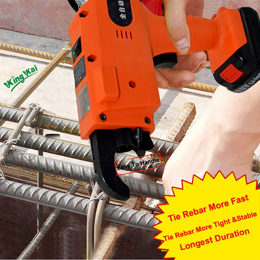 lithium battery cordless Rechargeable Rebar Tying Machine Tool Set-002