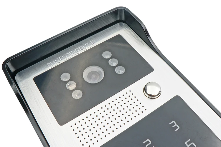Проводной домофон для личного дома с RFID клавиатурой пароль дверной звонок видеодомофон с электрическим замком+ пульт дистанционного управления