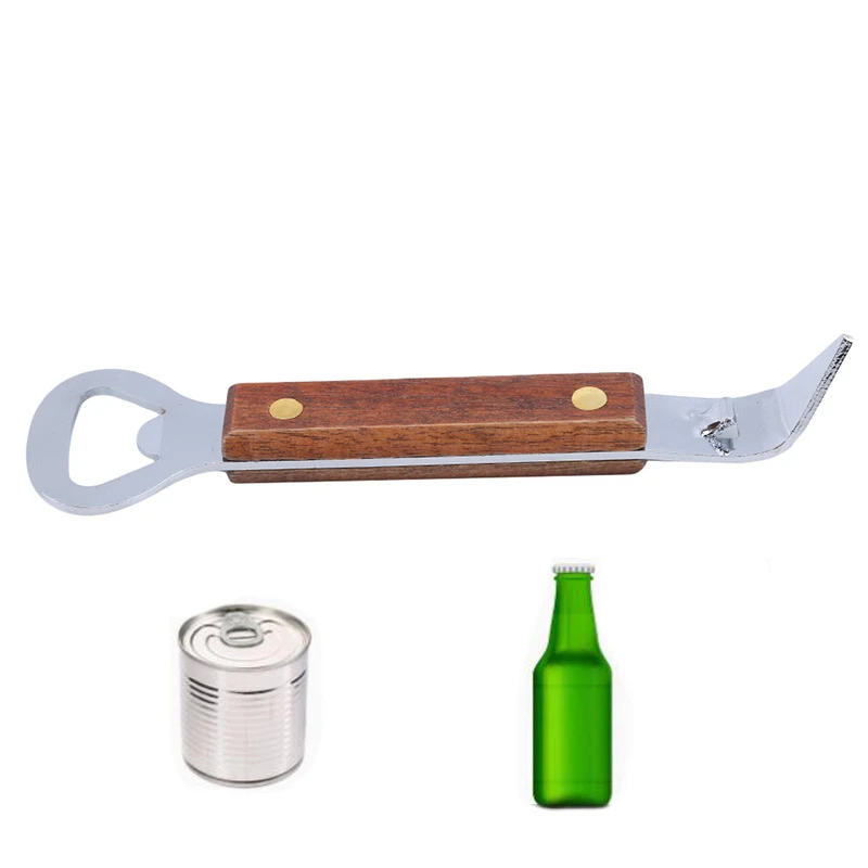 

Can Openers Stainless Steel Double Head Bar Tool Drink Multifunction Opener Beer Bottle Opener Creative