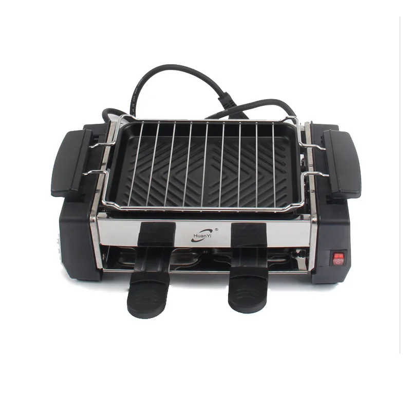 Home Barbecue Electric Grill Smoke free indoor Mini Grill Outdoor