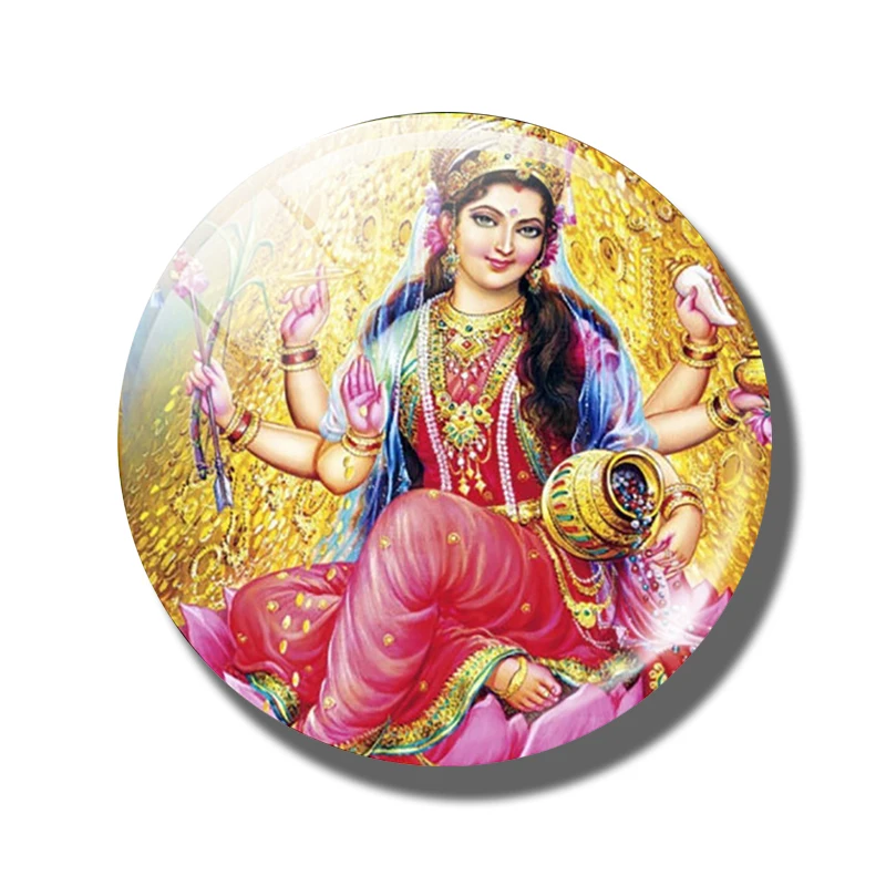 Durga Vishnu Lakshmi амулет Ом магниты на холодильник Парвати магнит на холодильник Йога подвеска амулет наклейка на холодильник