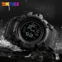 SKMEI Men Watches Sport Countdown Pressure Compass Watch Alarm Chrono Digital Wristwatch Waterproof Relogio Masculino Mens Watch