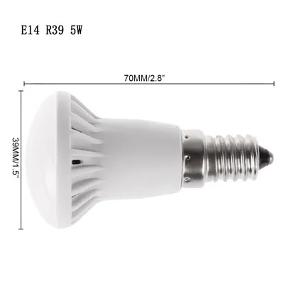 LemonBest E14 E27 светодиодный лампы SMD 5730 R39 R50 R63 R80, 5 Вт, 7 Вт, 9 Вт, 12 Вт Светодиодный точечный светильник AC 220V 110V точечный светильник