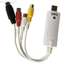 Новая USB карта захвата видео продукт UVC, RCA конвертер USB для Windows, MAC, Linux OS