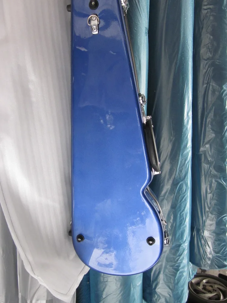 Королевский синий цвет стекловолокна Размер 4/4 чехол для скрипки|4/4 violin case|violin case