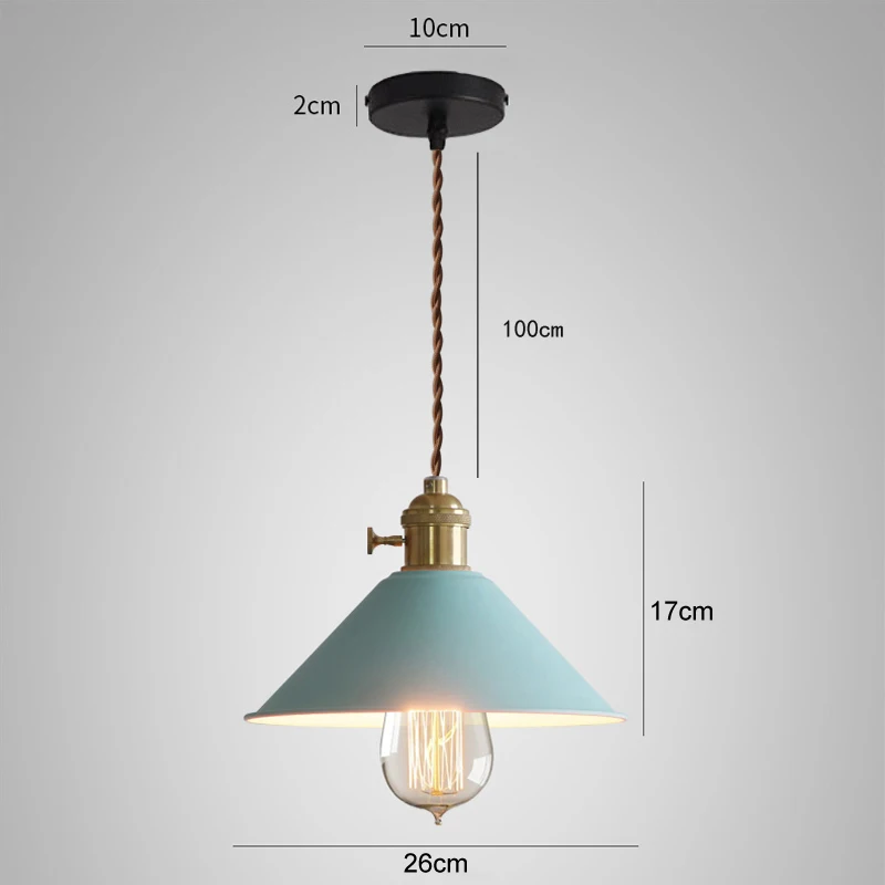 Luces colgantes de interruptor moderno luces de comedor lámpara colgante Lamparas luminaria colorida de aluminio para iluminación del hogar Luces colgantes de interruptor moderno luces de comedor lámpara colgante Lamparas luminaria colorida de aluminio para iluminación del hogar