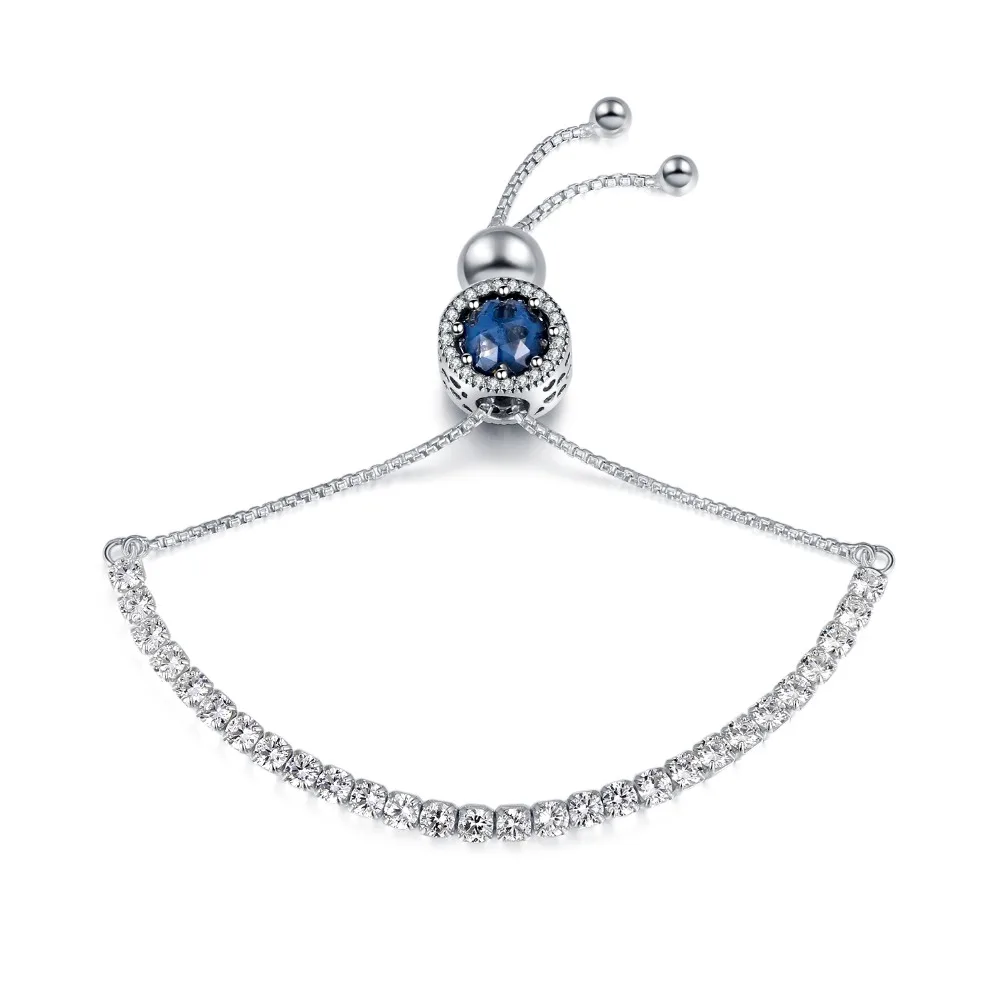 

Blue Cat Eye White Zirconium Bracelet For Women Silver Crystal Zircon Temperament Bracelet Gifts Wedding Party