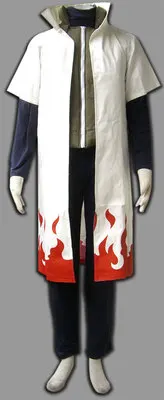 

Hokage Ninjia Cosplay Men Costumer Dress Cool Four Generation of Fire Shadow Outfit C28