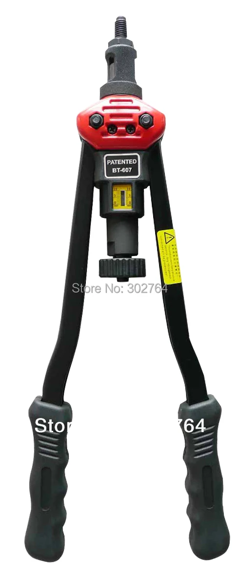 

17" 440mm M3 M4 M5 M6 M8 M10 M12 BT607 Hand Riveter Rivet Gun, Riveting Tools With Nut Setting System