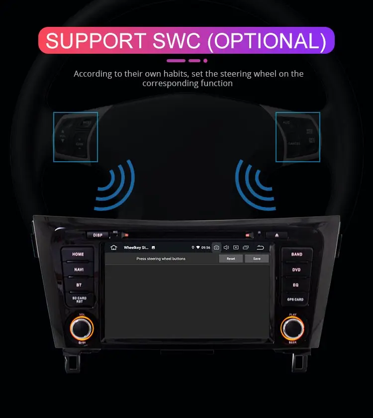 Perfect Besina Android 9.0 Car DVD Player For Nissan X-Trail XTrail T32 Qashqai J11 T31 Multimedia GPS Navigation Stereo 2 Din Car Radio 12
