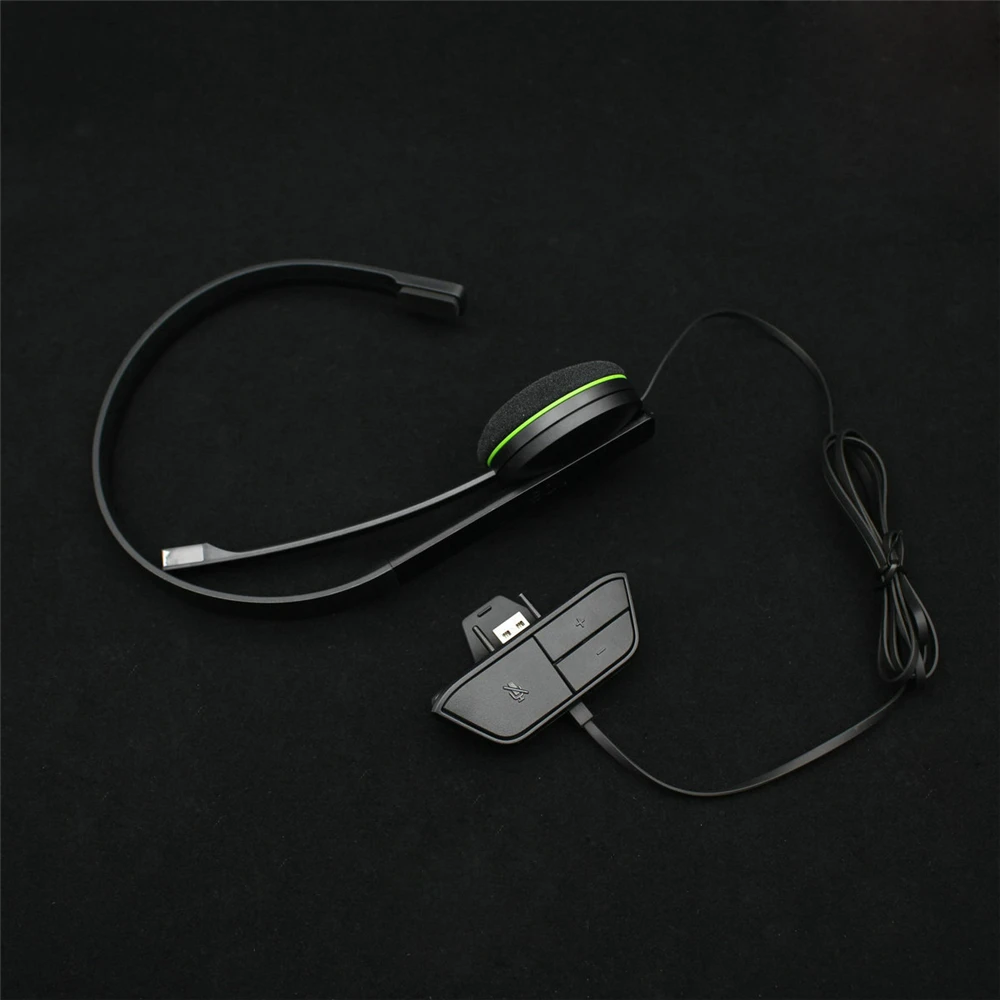 

Black Replacement Wired Chatting Gamer Headset Headsets Headphone With Mic For XBOX One Gaming