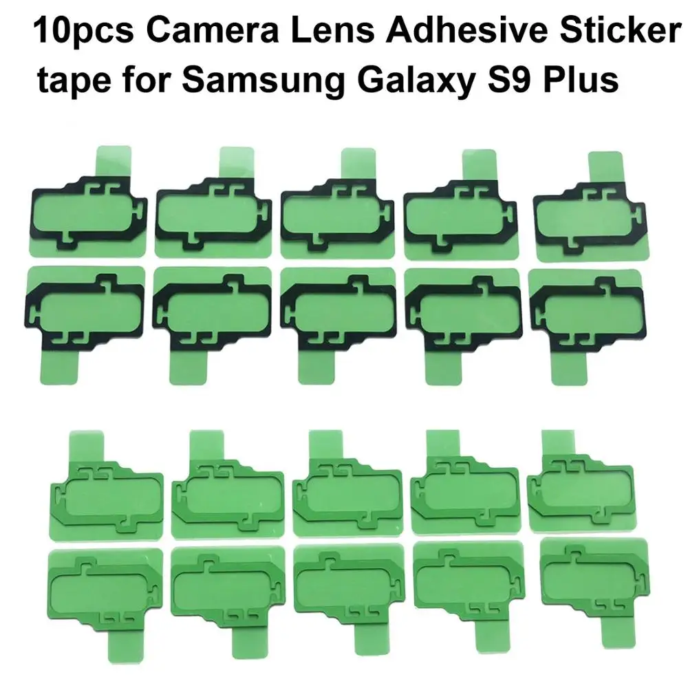 

10pcs/lot Camera Lens Cover Adhesive Sticker tape for Samsung Galaxy S9 Plus S9+ G965 G965F Replacement Repair Parts