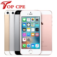 Разблокированный мобильный телефон Apple iPhone SE 4G LTE Touch ID wifi 4,0 дюймов 12MP2G ram 16 ГБ 32 ГБ 64 Гб 128 ГБ б/у смартфон