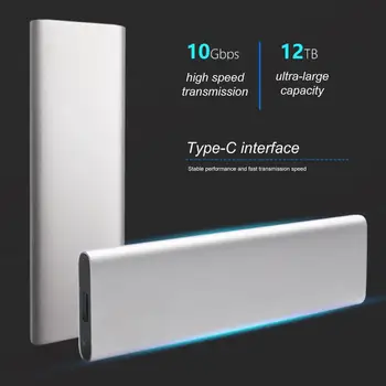 

External USB 3.1 Type-C M.2 Mobile Hard Disk Box for NGFF Solid State Drive SSD