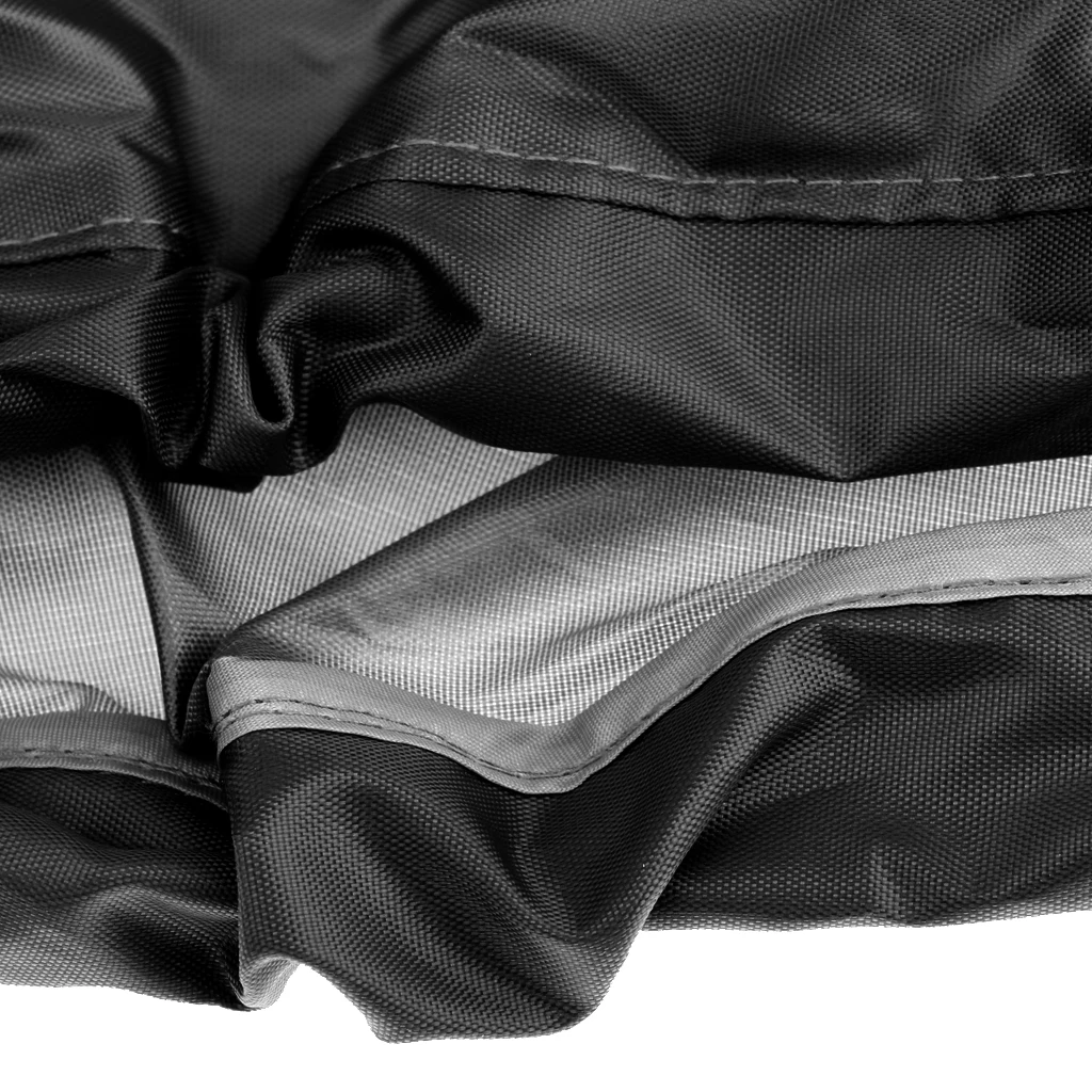 MagiDeal Universal Nylon Boat Canoe Kayak Splash Spray Skirt Deck Sprayskirt Cover Adjustable Protective Shield Case Black