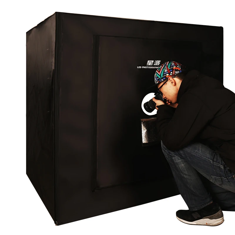  Photo Light Tent 120cm large Photography Shooting Tents Foldable LED Light Box Photography Studio P